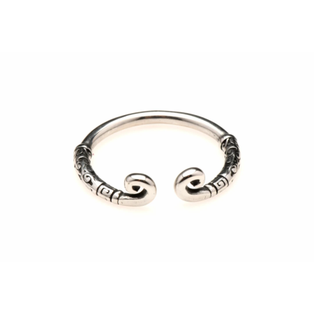 XR Brands Stainless Steel Glans Ring Silver - Precision Comfort Fit