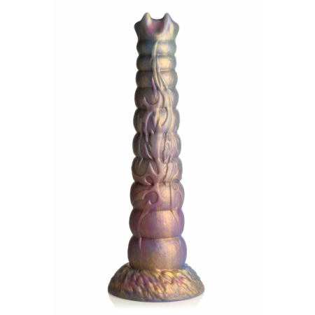 XR Brands Deep Invader Silicone Tentacle with Removable Eggs, Multicolor