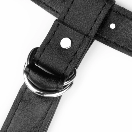 Fetish Collection Double-Sided Black Harness System Adjustable 41 cm