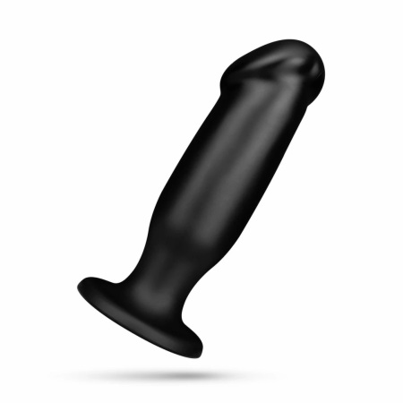 BUTTR AH-1 Cobra Intimate Plug PVC Black 15 cm with Secure Base