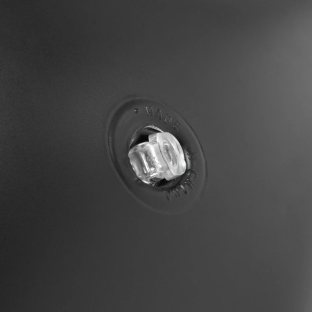 Bedroom Fantasies The Droplet Inflatable Support Cushion Black PVC