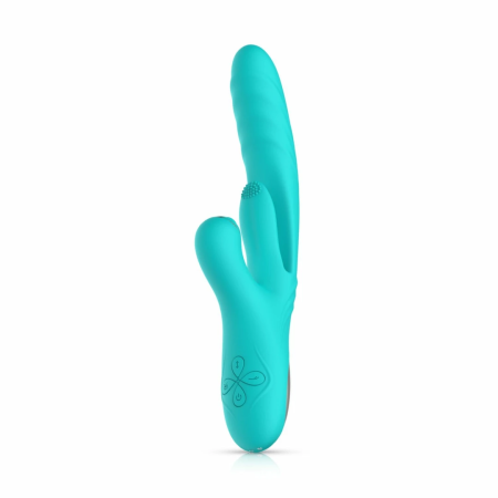 Good Vibes Only Lisa Dual-Action Thrusting Stimulator Pink Silicone