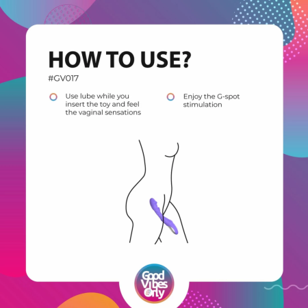 Good Vibes Only Flax Intimate Machine Silicone 7-Mode Vibrator G-Spot