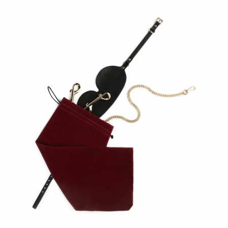 Bedroom Fantasies Locker Collection Bondage Set 13 pcs Cow Leather Case