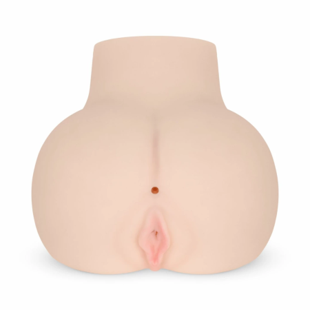 Friend With Benefits Intimate Device with Bullet Vibrator, Dual Entry, Beige