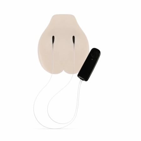 Friend With Benefits Intimate Device with Bullet Vibrator, Dual Entry, Beige