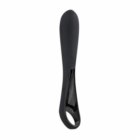 Evolved Ollo Black/Silver Intimate Massager with Ergonomic Handle
