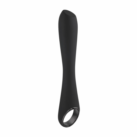 Evolved Ollo Black/Silver Intimate Massager with Ergonomic Handle
