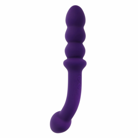 Evolved The Seeker Dual-Ended Vibrating Silicone Device Purple