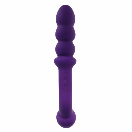 Evolved The Seeker Dual-Ended Vibrating Silicone Device Purple