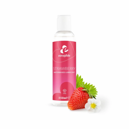 EasyGlide Strawberry Water-Based Lubricant 150ml - Flavoured Formula