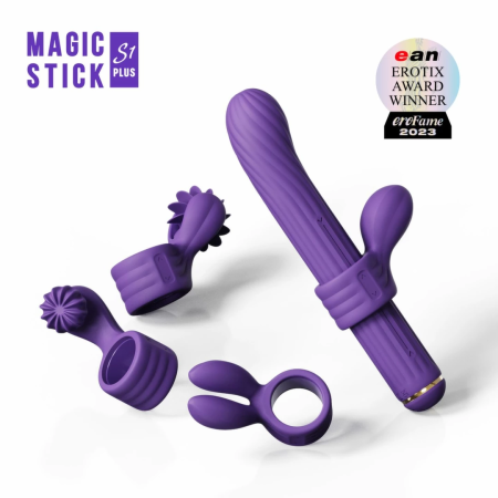 OTOUCH Magic Stick S1 Purple - Modular Intimate Machine with 4 Attachments