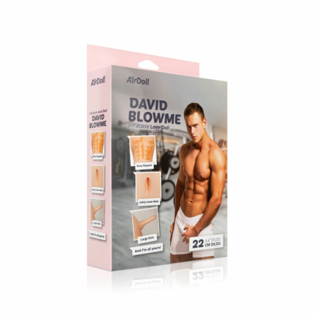 AirDoll David Life-Size Model with Inflatable Intimate System 22cm