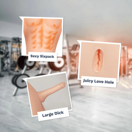 AirDoll David Life-Size Model with Inflatable Intimate System 22cm