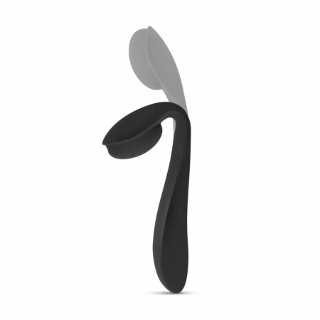 Teazers Flexible Curve Intimate Massager Waterproof 5 Modes Purple