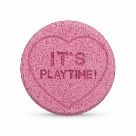 Love to Love Playtime Bath Bomb Cherry Aroma 80g Romantic Gift