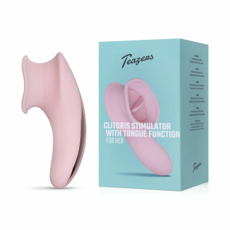 EasyToys Clitoral Stimulator with Thong Pink - Rechargeable Silicone Model