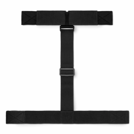 Bedroom Fantasies Soft Straps Adjustable Arm & Neck Restraint Black