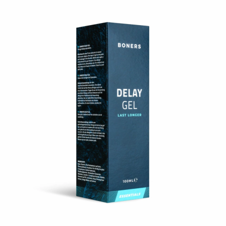 Boners Delay Gel 100ml - Intimate Prolonging Formula with Natural Extracts
