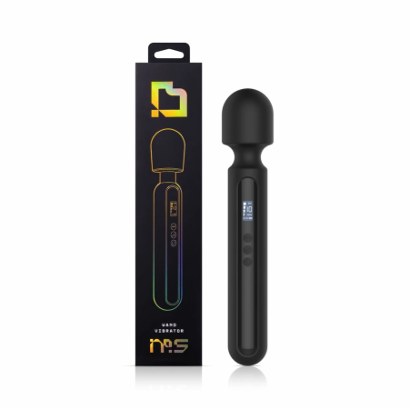 BLAQ Digital Wand Massager Black - With Display & Flexible Head