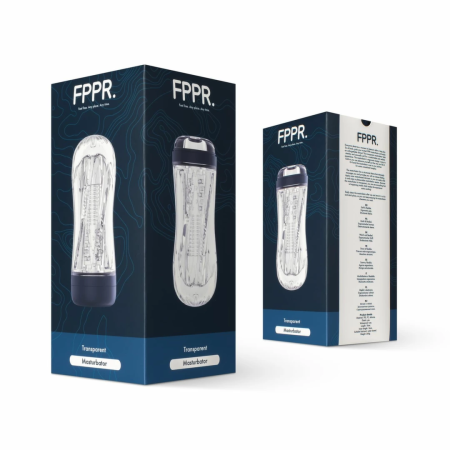 FPPR Transparent Personal Stimulation Device - Ergonomic TPE Sleeve