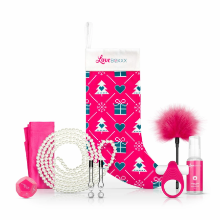 Loveboxxx Christmas Stocking Intimate Gift Set with Accessories