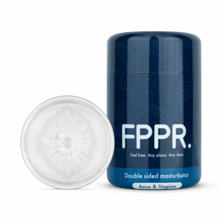 FPPR Double-Sided Transparent Intimate Device - Compact Dual Entry Sleeve