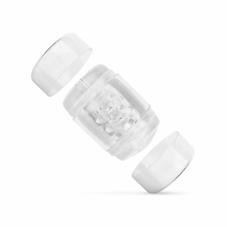 FPPR Double-Sided Transparent Intimate Device - Compact Dual Entry Sleeve