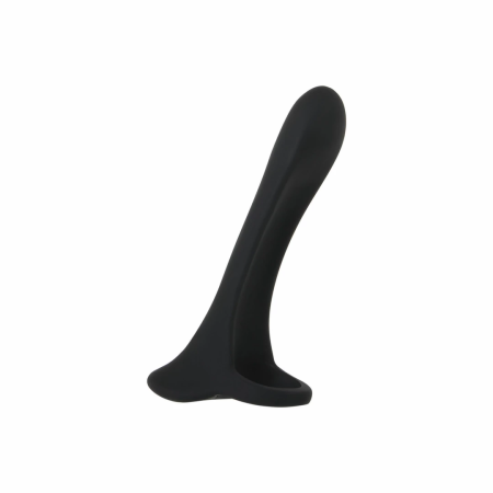 Evolved Cock Armor Rechargeable Silicone Vibrating Ring Black