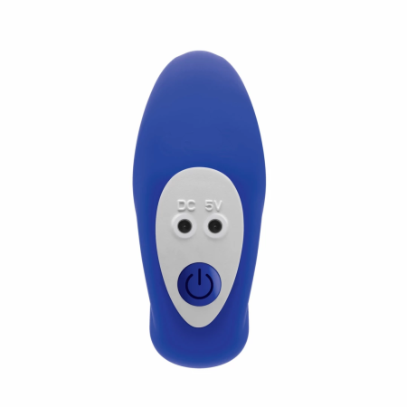 Evolved Beaded Pleasure Blue - 10-Speed Silicone Intimate Device USB