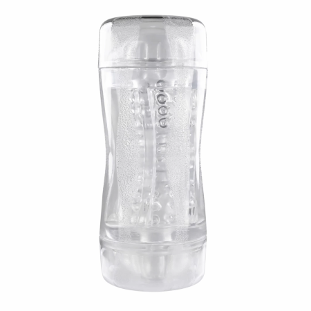 Evolved Double Fantasy Transparent Dual-Ended Intimate Device, 21 cm