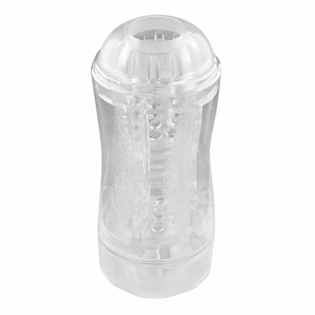 Evolved Double Fantasy Transparent Dual-Ended Intimate Device, 21 cm