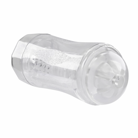 Evolved Double Fantasy Transparent Dual-Ended Intimate Device, 21 cm