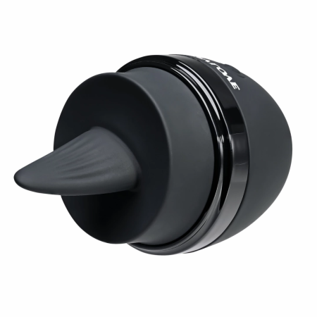 Evolved Tongue Tied Intimate Massager Black - 10 Vibration Modes, Waterproof