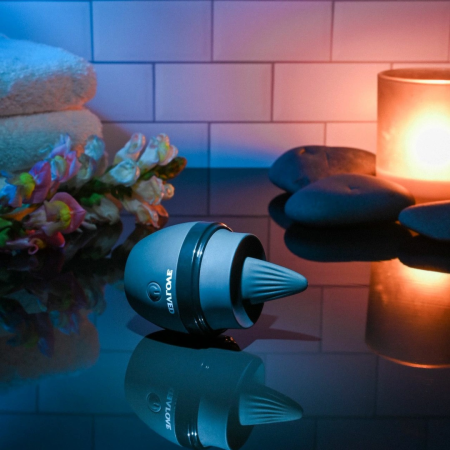 Evolved Tongue Tied Intimate Massager Black - 10 Vibration Modes, Waterproof