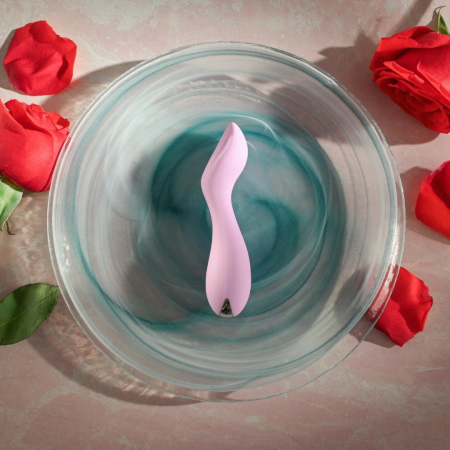 Evolved Lilac G-spot Silicone Vibrator Compact Waterproof 10 Modes