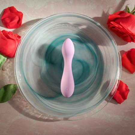 Evolved Lilac G-spot Silicone Vibrator Compact Waterproof 10 Modes