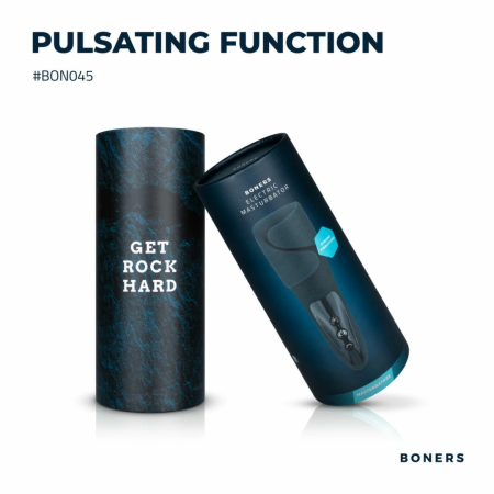 Boners Electric Intimate Machine Blue - Open System, Waterproof, Adjustable Vibration