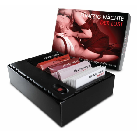 Fifty Nights of Naughtiness Game - Multilevel Couples Activity Set DE