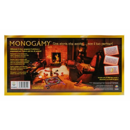Monogamy Italian Edition - Couples Board Game with 50 Unique Challenges