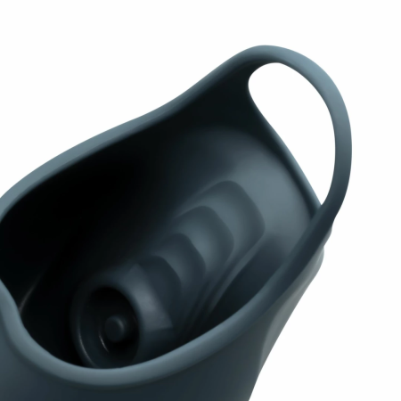 Boners Blue Stimulating Silicone Ring & Pouch 10-Mode Waterproof System