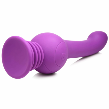 IN Silicone Intimate Motion Device Purple - Rotating & Thrusting, USB Rechargeable