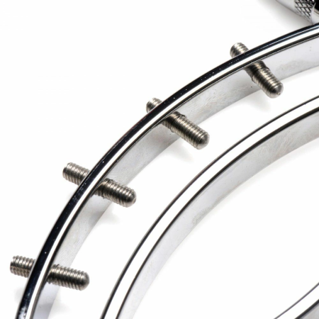 Master Series Spread 'Em Poker Adjustable Stainless Steel Intimate Clamp