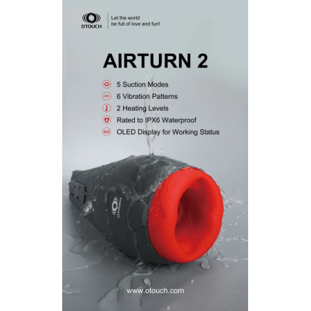 Otouch Display Interactive Intimate Device with Digital Screen Black