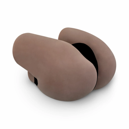 Kiara Summer Intimate Dual-Entry TPR Model - Anatomically Textured, Natural Tone