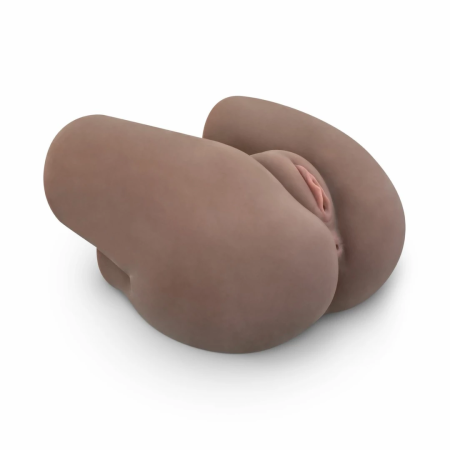 Kiara Summer Intimate Dual-Entry TPR Model - Anatomically Textured, Natural Tone