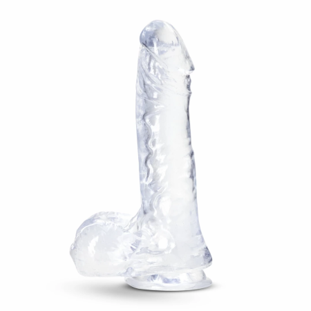 Blush B Yours Plus Ram 'n Jam Transparent Soft Model, Suction Cup, TPE