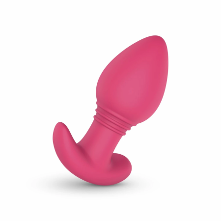 EasyConnect Axel Pink App-Controlled Vibrating Anal Device, Silicone