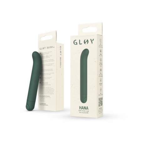 Glov Eco G-spot Vibrator Green - Rechargeable Intimate Device