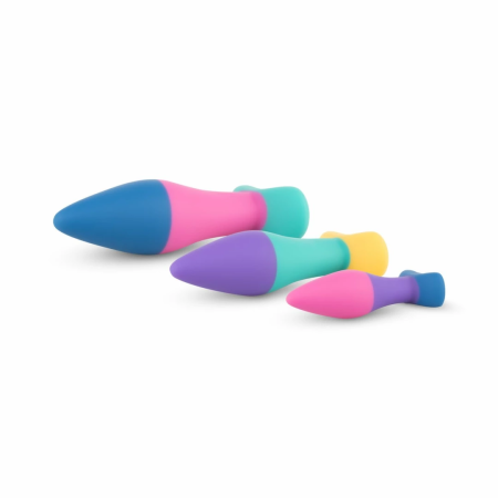 Koda Silicone Anal Training Set 3 Sizes Colorful Design